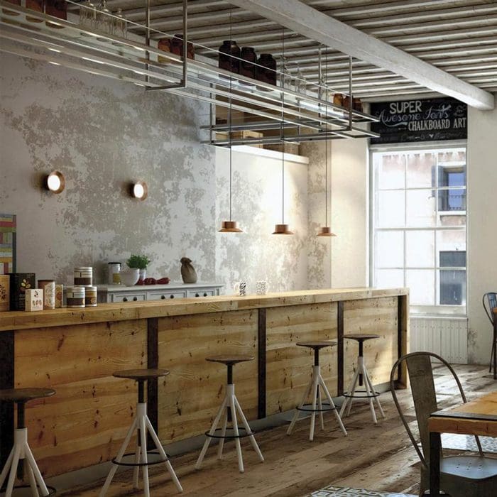 Estiluz MAINE ceiling - LED 2700k - black shade finish - Image 2