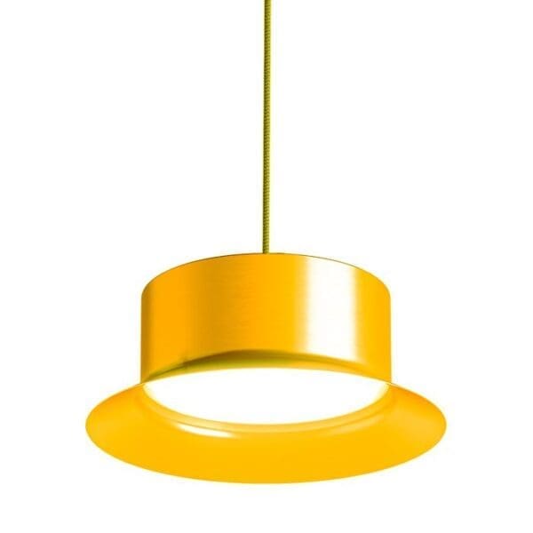Estiluz MAINE suspension - LED 2700k - gold shade finish