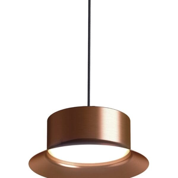 Estiluz MAINE suspension - LED 2700k - copper shade finish
