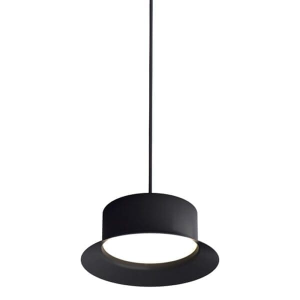 Estiluz MAINE suspension - LED 2700k - black shade finish