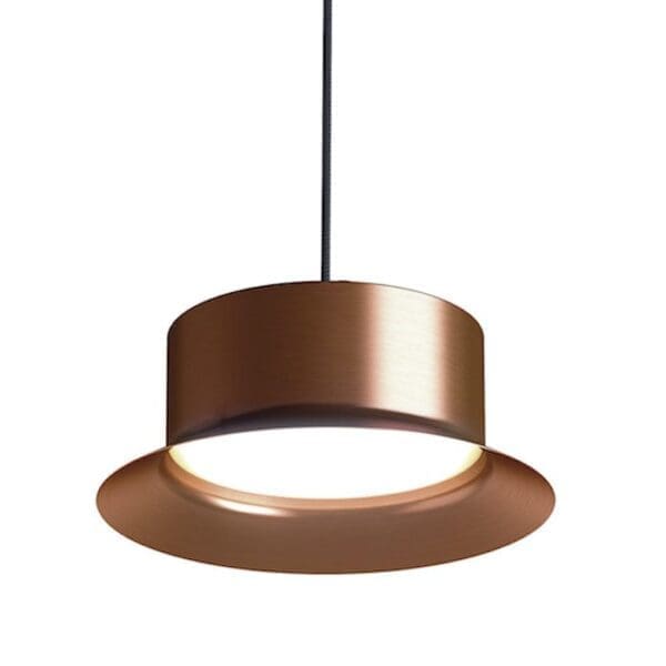 Estiluz MAINE suspension - LED 2700k - copper shade finish
