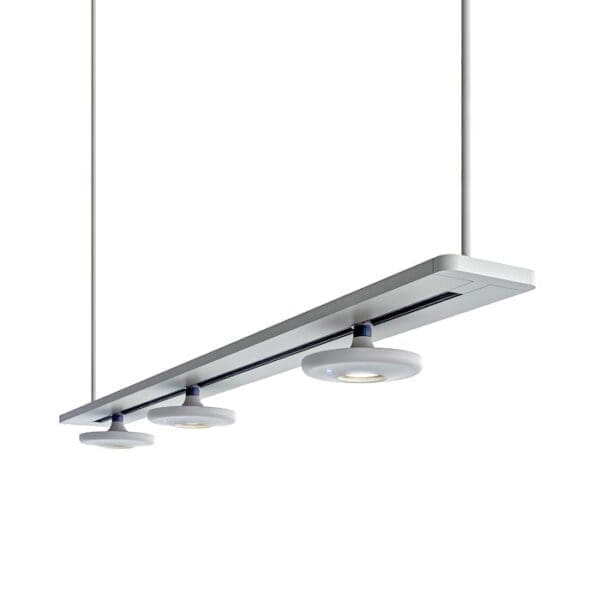 Estiluz BUTTON suspension - LED 3000k - white