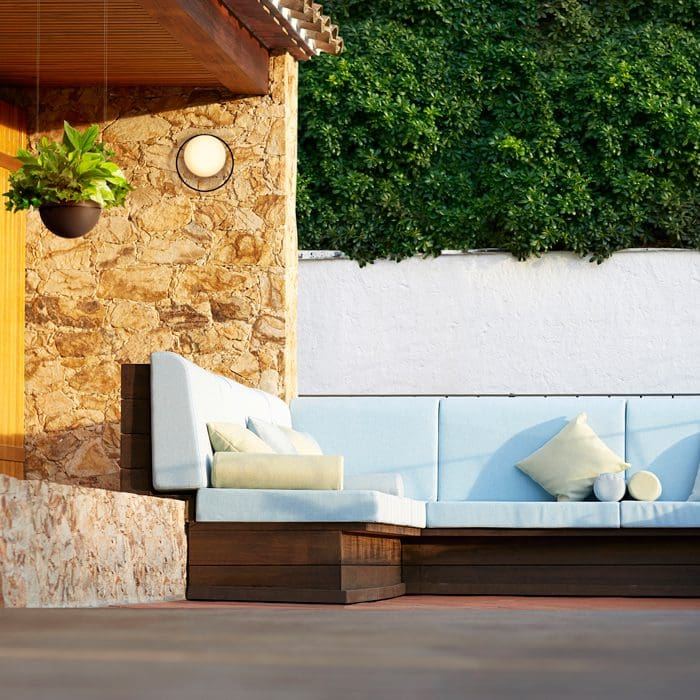 Estiluz CIRC A-3722X parete - LED 2700k - nero - outdoor - immagine 2