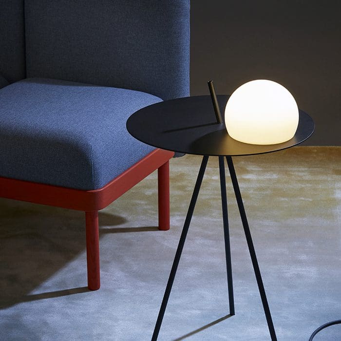 Estiluz CIRC 3725 tavolo LED 2700k - nero - immagine 2