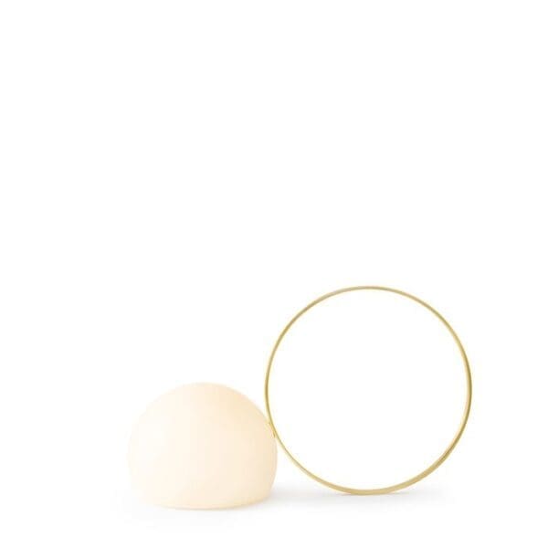 Estiluz CIRC portatile da tavolo - LED 3000k - rugine - outdoor