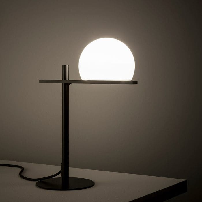 Estiluz CIRC table LED 2700k - black - Image 2