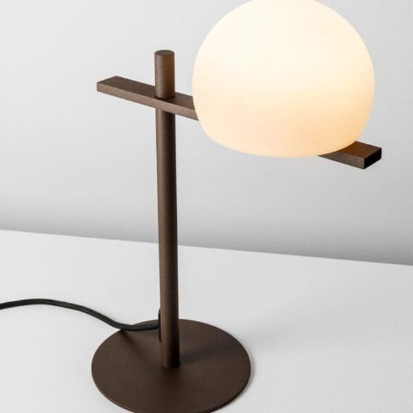 Estiluz CIRC tavolo LED 2700k - rugine - outdoor