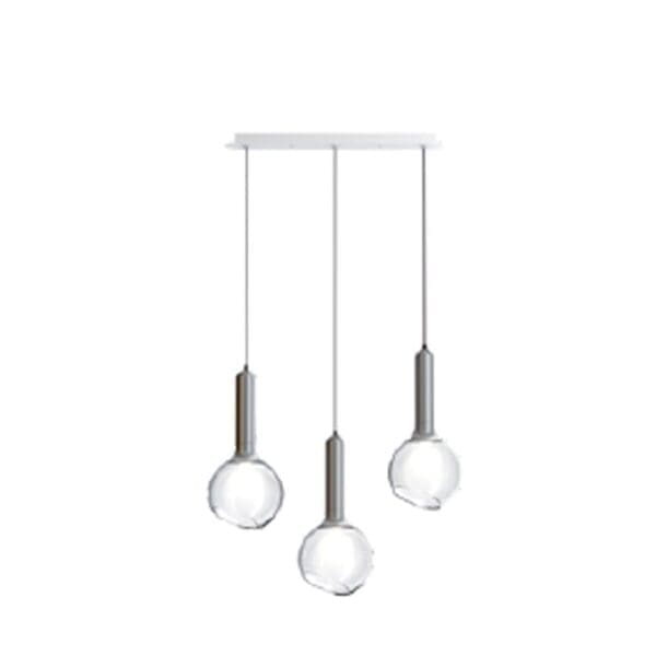 Estiluz LUCK L73.3 suspension - white