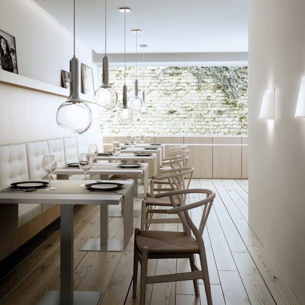 Estiluz LUCK T-2443 sospensione - nichel