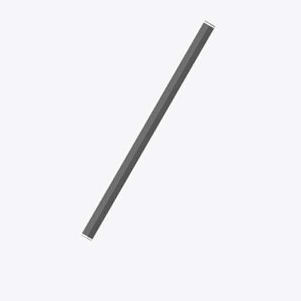 ZAFFERANO PENCIL medio - parete - con caricabatteria e supporto - grigio scuro - outdoor