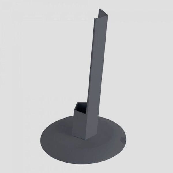 ZAFFERANO|Ai Lati PENCIL Base ricarica per lampada da terra - grigio scuro