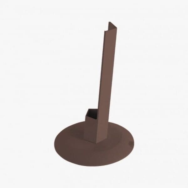 ZAFFERANO|Ai Lati PENCIL Base ricarica per lampada da terra - corten