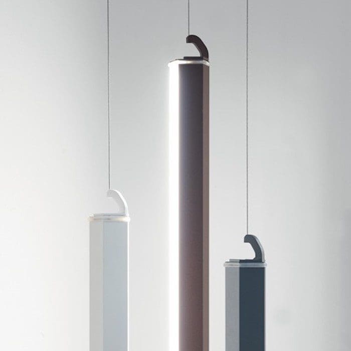ZAFFERANO|Ai Lati PENCIL Vertical suspension bracket - dark grey - Image 2