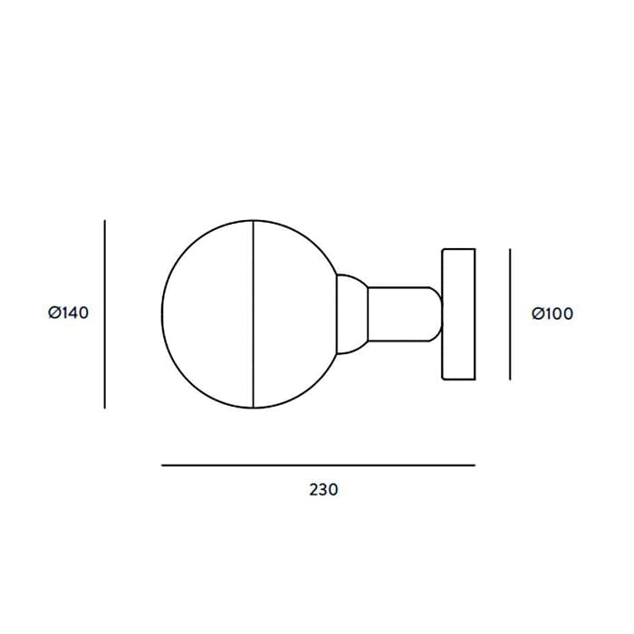 AROMAS DEL CAMPO HELMET parete - nero opaco - immagine 3