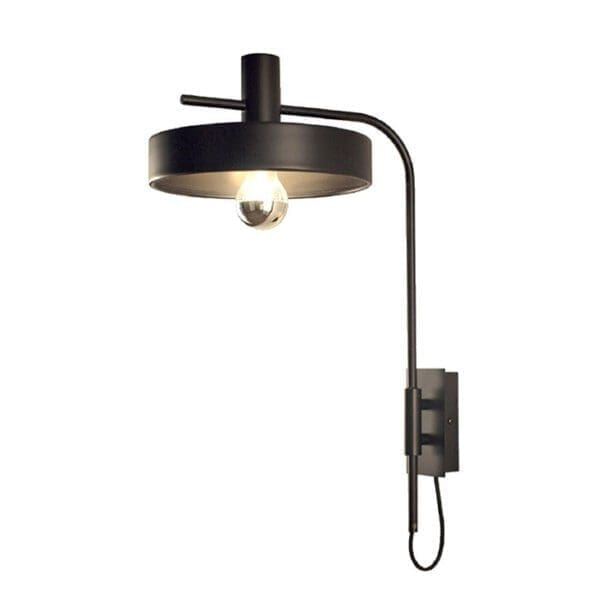AROMAS DEL CAMPO ALOA wall - matt black structure and shinny gold diffuser