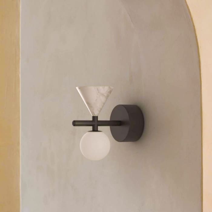 AROMAS DEL CAMPO ONETA - wall - matt black and white marble with opal shade - Image 2