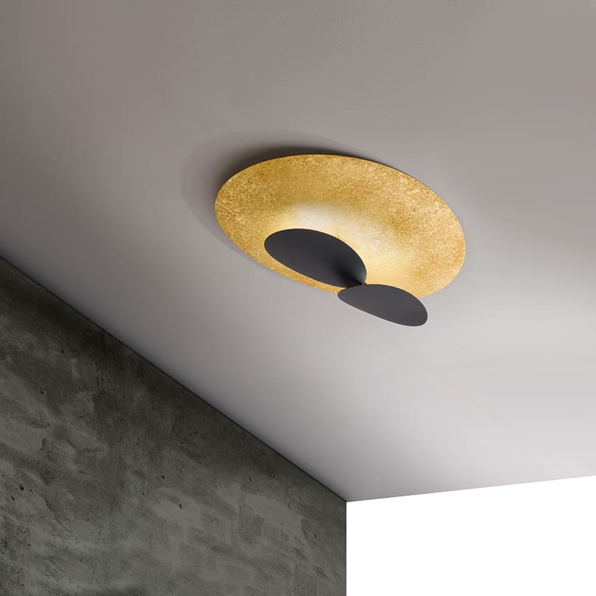 ICONE MASAI 50 - ceiling - gold powder and black