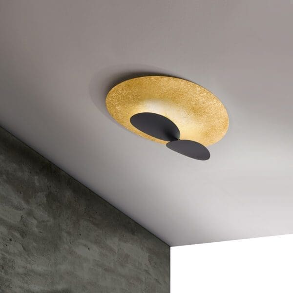 ICONE MASAI 70 - soffitto - polvere oro e nero