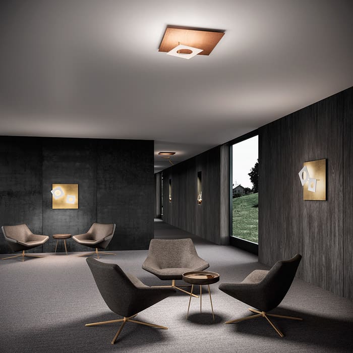 ICONE PETRA 66 - soffitto - oro etrusco e nero - immagine 2