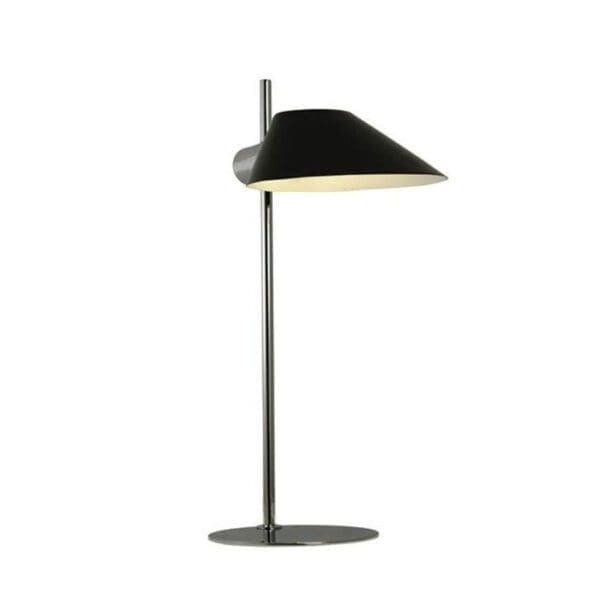 AROMAS DEL CAMPO COHEN tavolo - struttura cromo e diffusore nero lucido