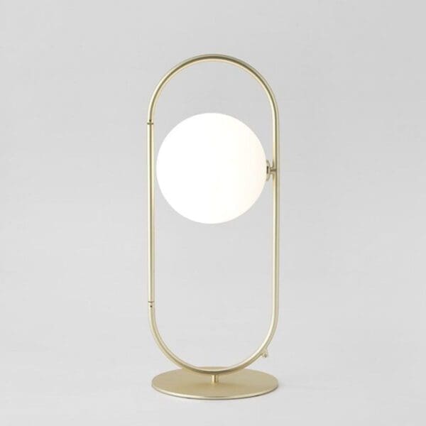 AROMAS DEL CAMPO ABBACUS tavolo - struttura ottone e diffusore opalino