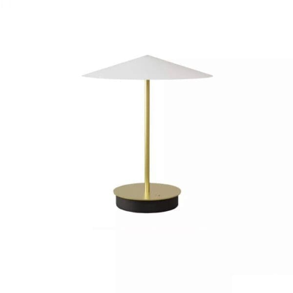 AROMAS DEL CAMPO FILA - table - matt black base, matt gold body and matt white shade