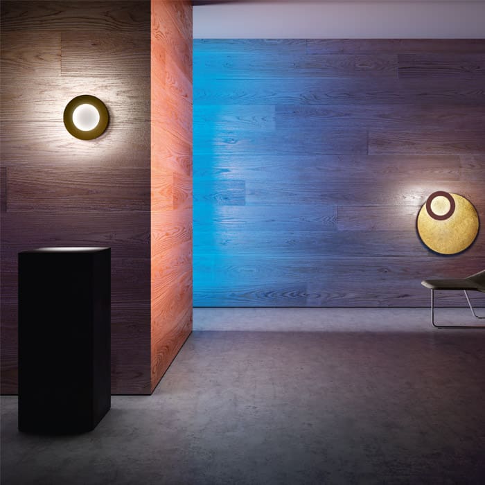 ICONE VERA 26 - wall - gold leaf and white - Image 2