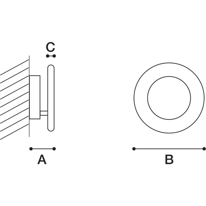 ICONE VERA 26 - wall - gold leaf and white - Image 3