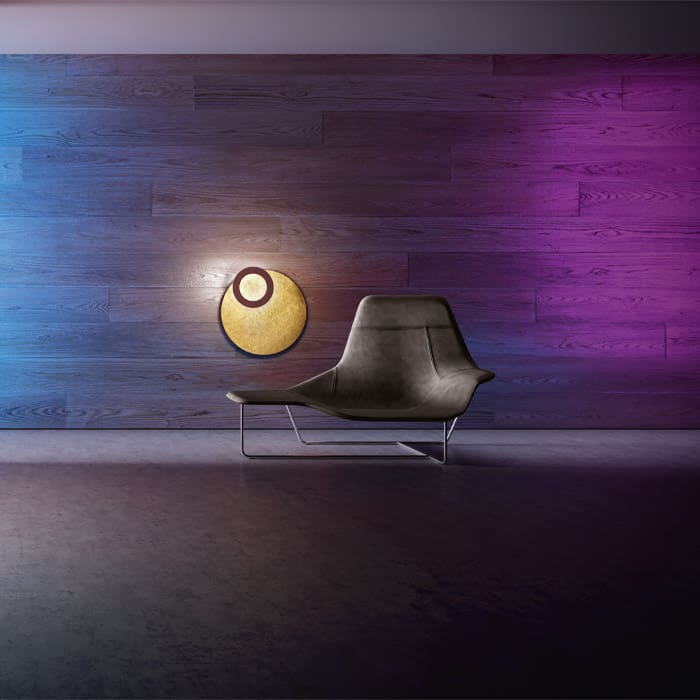 ICONE VERA 50 - wall - gold leaf and white - Image 2