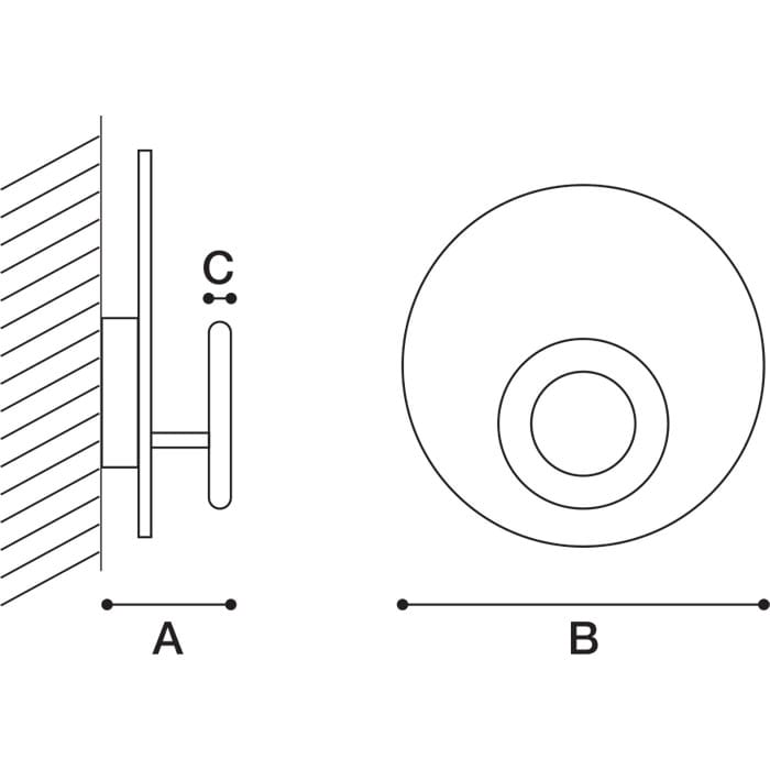 ICONE VERA 50 - wall - gold leaf and white - Image 3