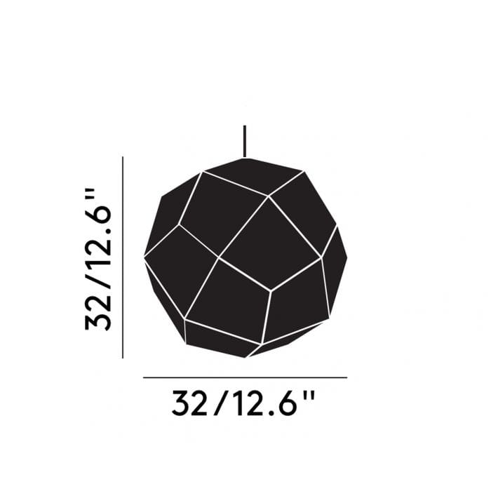 ETCH WEB suspension 32cm copper - Image 3