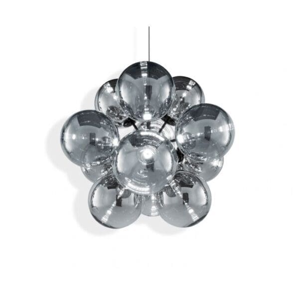 Tom Dixon GLOBE BURST chandelier - silver