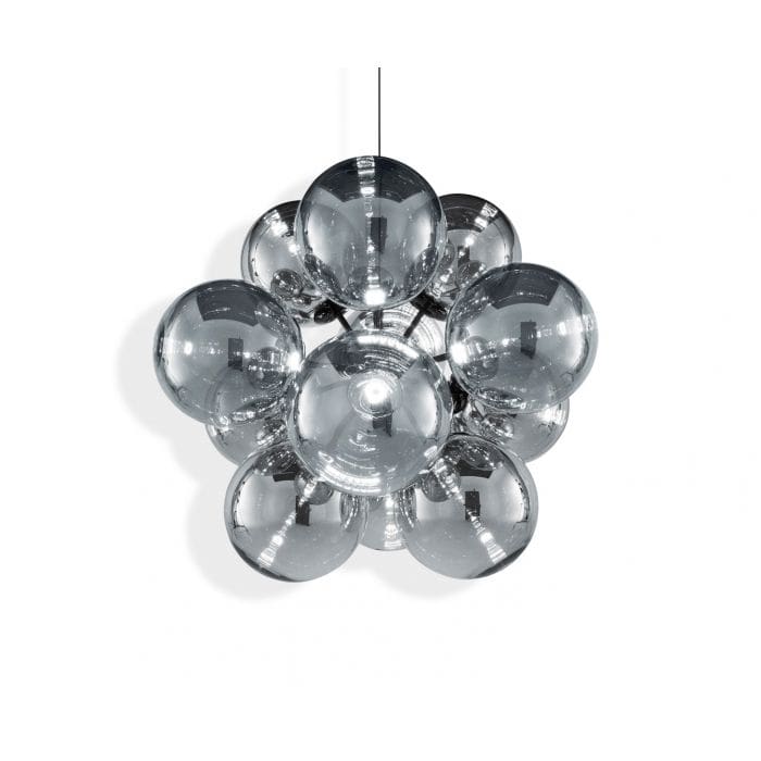 Tom Dixon GLOBE BURST chandelier - silver