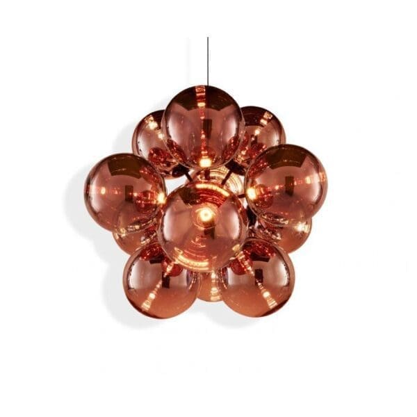 Tom Dixon GLOBE BURST chandelier - opal
