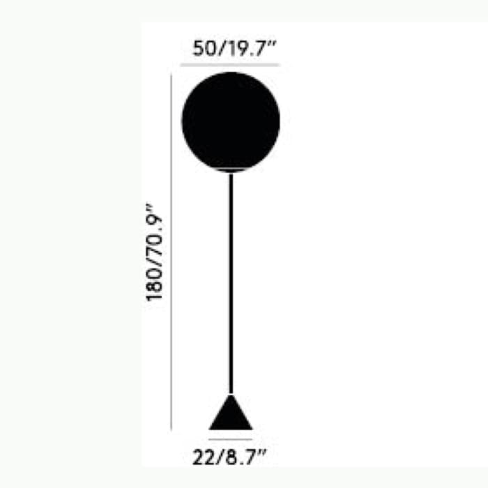Tom Dixon GLOBE CONE - floor - copper - Image 3