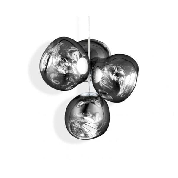 Tom Dixon MELT CHANDELIER small - suspension - chrome