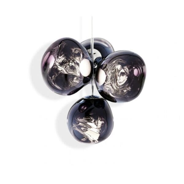 Tom Dixon MELT CHANDELIER small - suspension - smoke