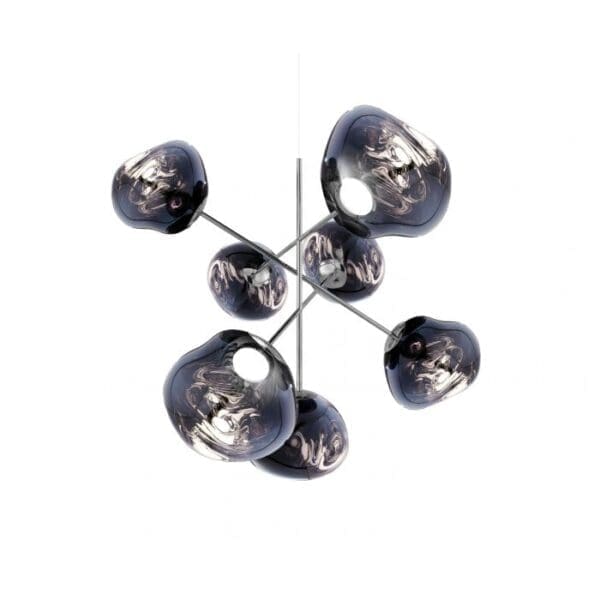 Tom Dixon MELT CHANDELIER large - suspension - smoke