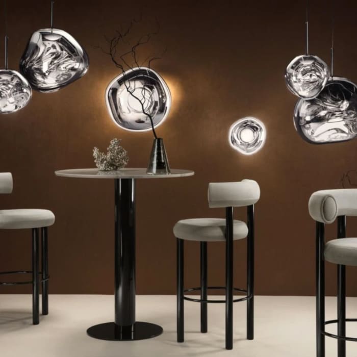 MELT MINI LED - suspension silver - Image 2