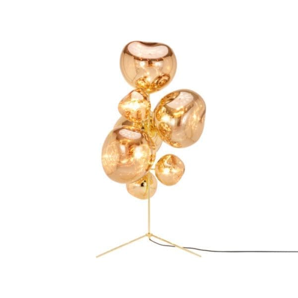 Tom Dixon MELT - floor lamp - gold