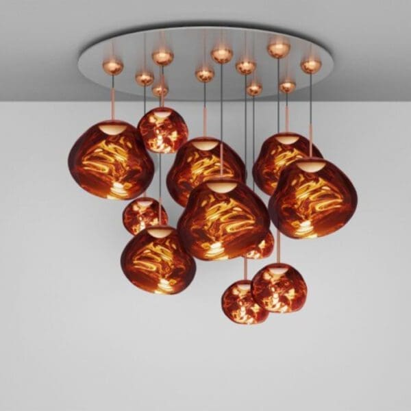 Tom Dixon MELT MEGA LED - suspension - copper
