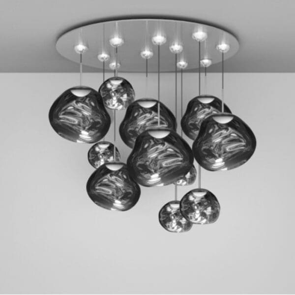 Tom Dixon MELT MEGA LED - suspension - chrome