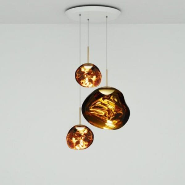 Tom Dixon MELT TRIO ROTONDA - suspension - gold