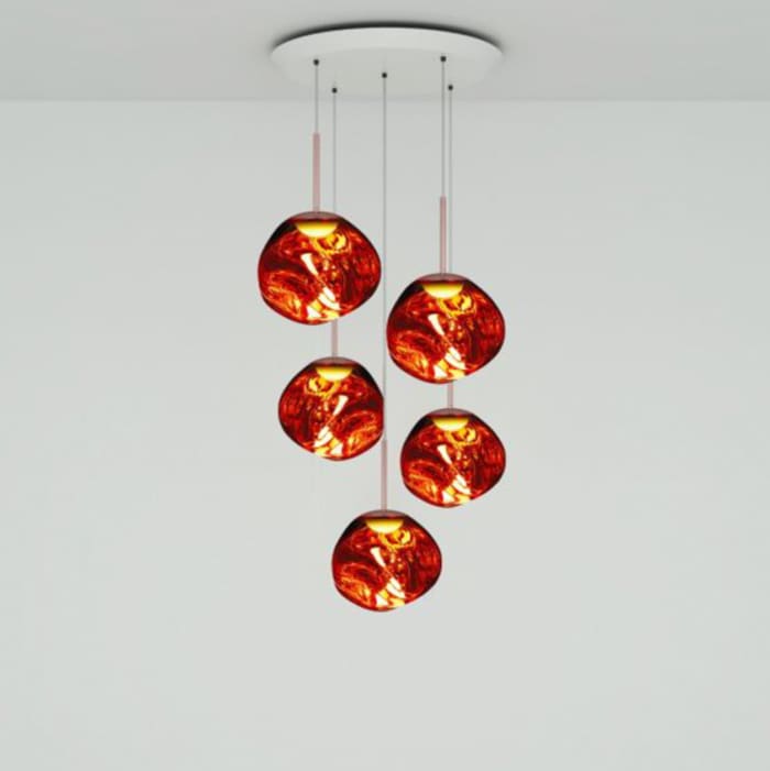 Tom Dixon MELT MINI ROUND - suspension - copper