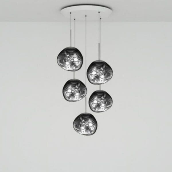 Tom Dixon MELT MINI ROUND - suspension chrome