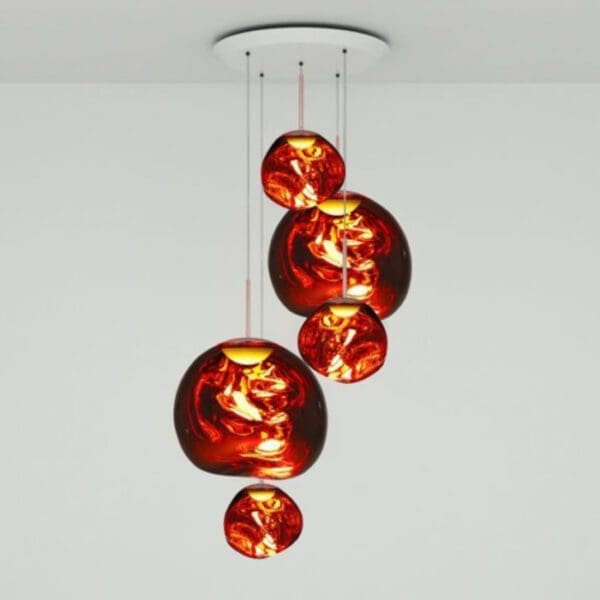 Tom Dixon LARGE ROUND MELT - suspension - copper