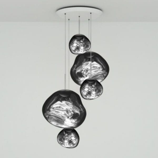 Tom Dixon LARGE ROUND MELT - suspension - chrome