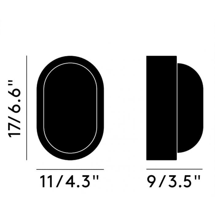 SPOT SURFACE with two rounded corners - wall - gold - Image 3