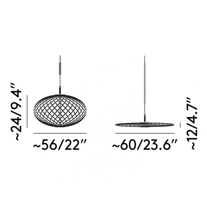 Tom Dixon SPRING small - suspension - silver - Image 3
