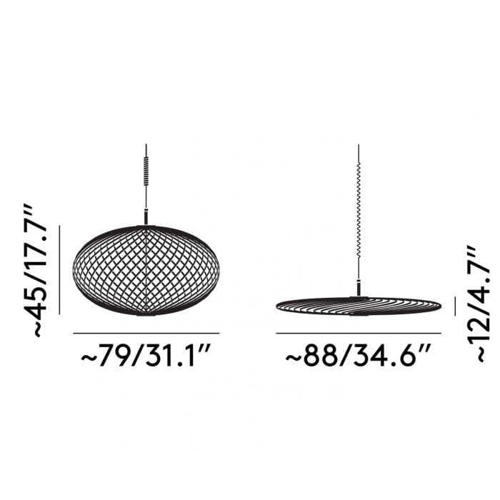 SPRING medium - suspension - silver - Image 3